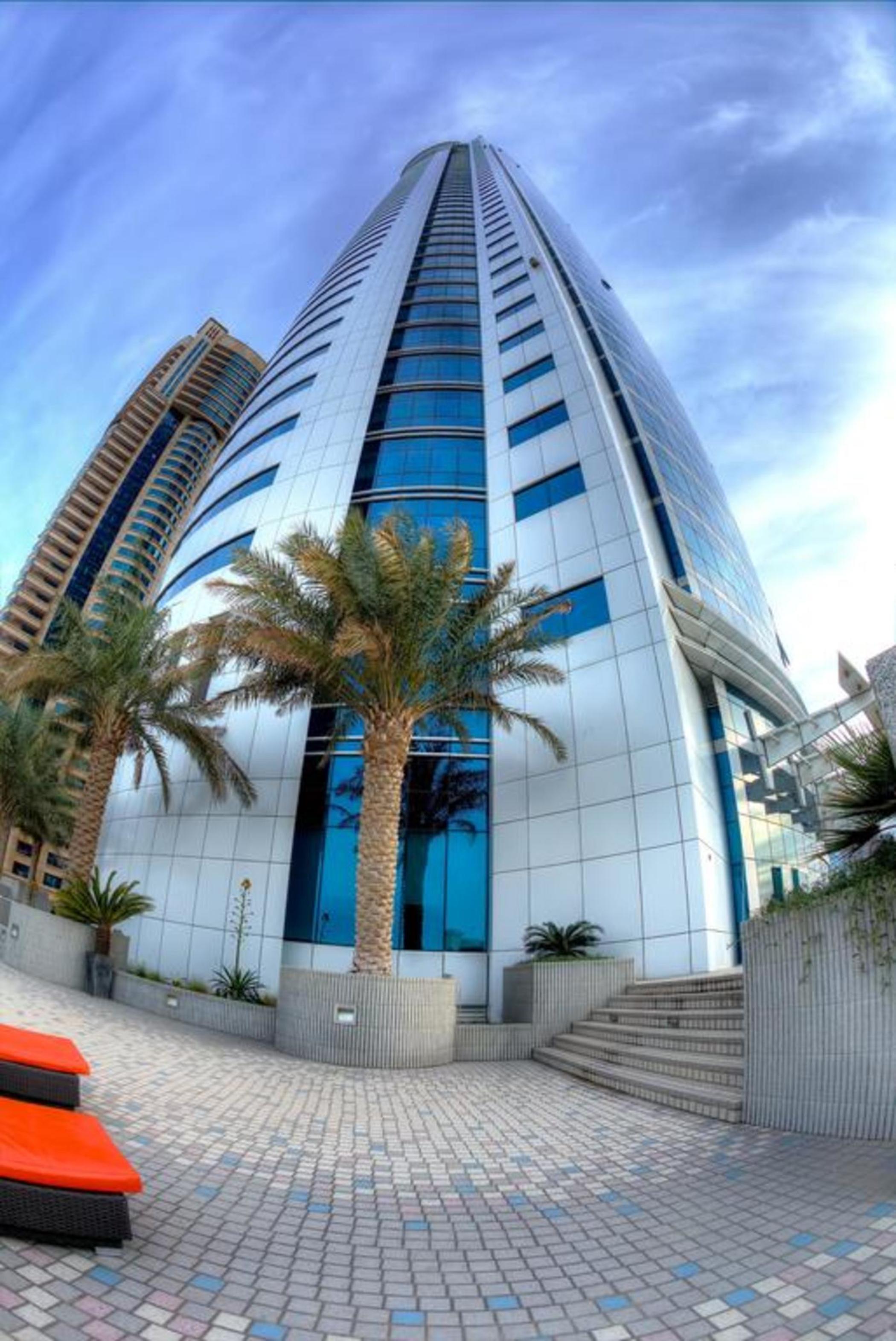 Tamani Marina Hotel & Apartments Dubai Exterior foto The headquarters of the Arab Monetary Fund in Amman, Jordan